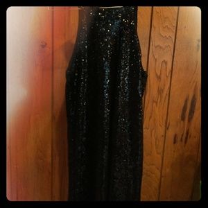 Black sparkly dress